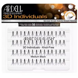 Ardell Individual 3D Position False Eyelashes Medium Black - unisex - Teknashop Ltd