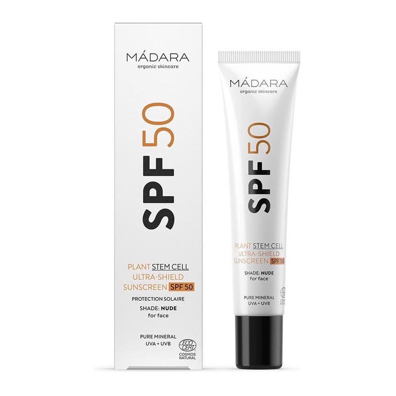 Mádara Madara Spf50 Plant Stem Cell Ultra-Shield Crema Tono Nude 40ml - unisex