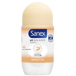 Sanex Ph Balance Dermo Sensitive Deodorant Roll On 50ml - unisex - Teknashop Ltd