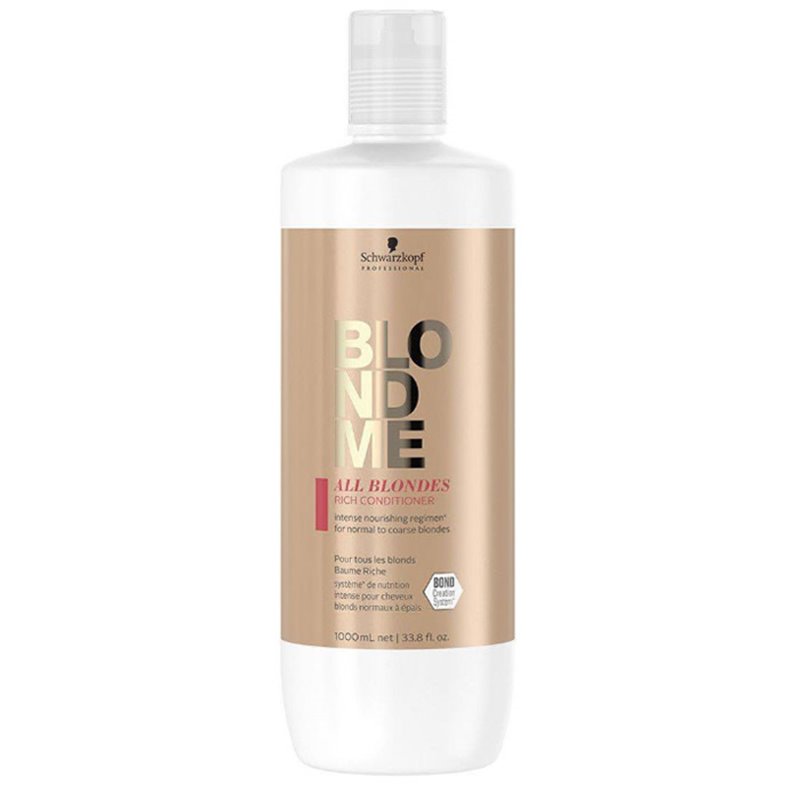 Schwarzkopf Blondme All Blondes Rich Conditioner 1000ml - unisex