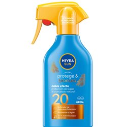 Nivea Protect & Bronze Sun Spray Spf20 270ml - unisex - Teknashop Ltd