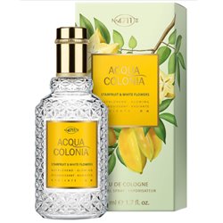 4711 Acqua Colonia Starfruit y White Flowers Eau De Cologne Spray 50ml - unisex