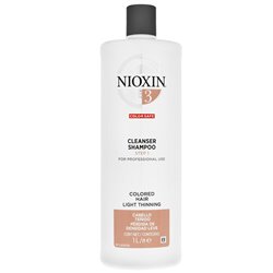 Nioxin System 3 Shampoo Volumizing Weak Fine Hair 1000ml - unisex - Teknashop Ltd