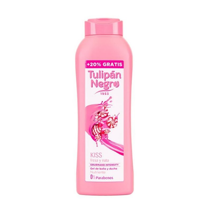 Tulipán Negro Fresa y Nata Shower Gel 650ml - unisex