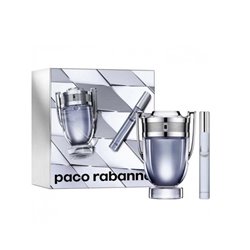 Paco Rabanne Invictus Eau De Toilette Spray 100ml Set 2 Pieces - unisex