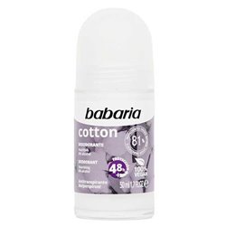 Babaria Deodorant Cotton Roll On 50ml - unisex