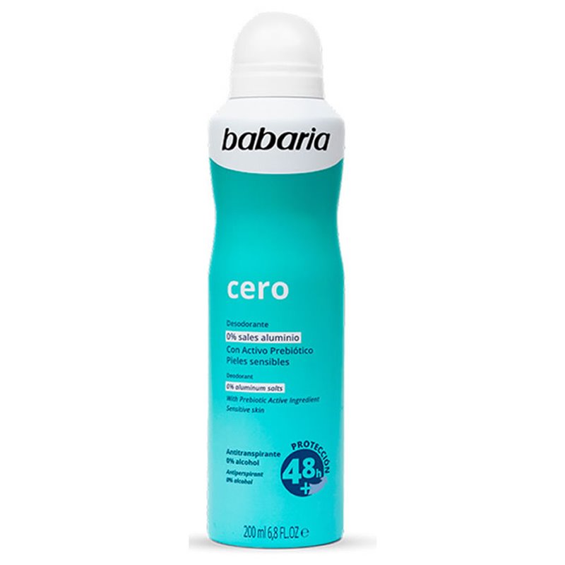 Babaria Cero Deodorant Spray 200ml - unisex