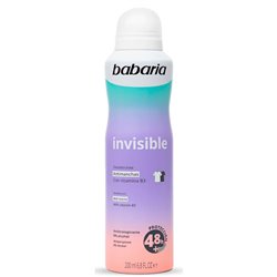 Babaria Invisible Deodorant Spray 200ml - unisex