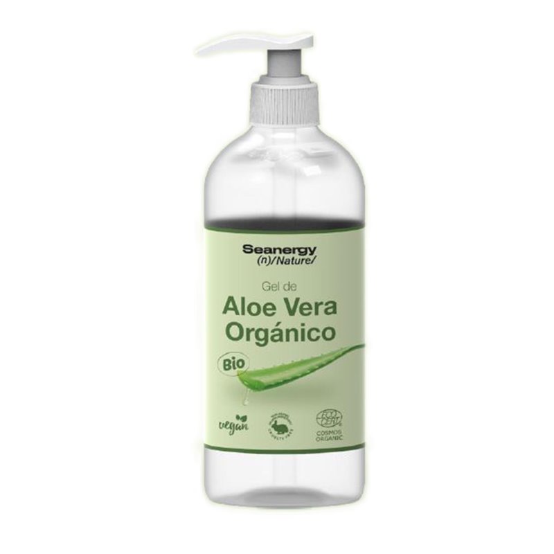 Seanergy Nature-Vegan Aloe Vera Gel-Cream Con Dosificador 500ml - unisex - Teknashop Ltd