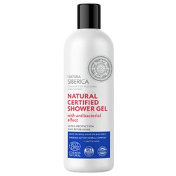 Natura Siberica Natural Certified Shower Gel With Antibacterial Effect 400ml - unisex