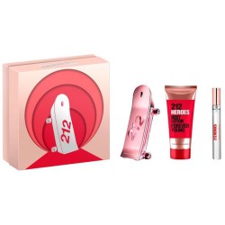 Carolina Herrera 212 Heroes Eau De Perfume Spray 80ml Christmas Set - unisex