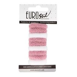 Eurostil Cabello Coleteros Mini-Rosa Blanco Pack 9un - unisex