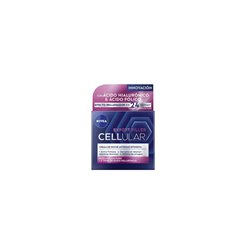 Nivea Cellular Filler Hialurónico y Fólico Crema Noche 50ml - unisex