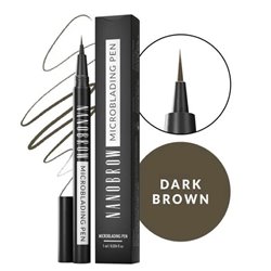 Nanobrow Microblading Pen Dark Brown 1ml - unisex - Teknashop Ltd