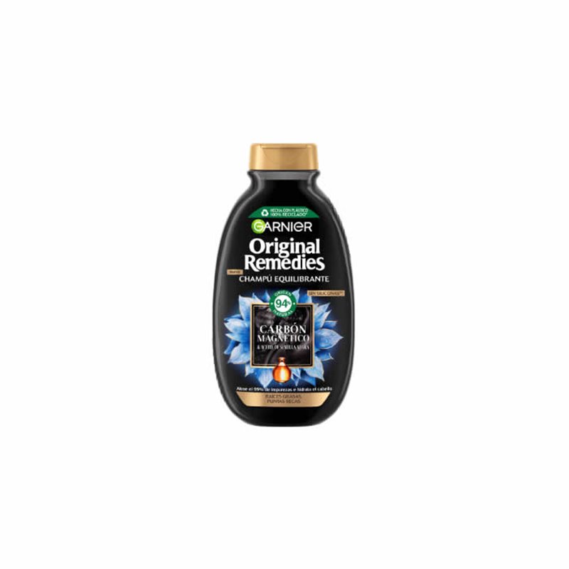 Garnier Magnetic Charcoal Shampoo 300ml - unisex