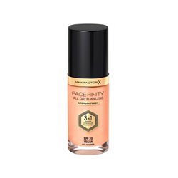 Max Factor Facefinity 3in1 Primer, Concealer y Foundation 75-Golden 30ml - unisex