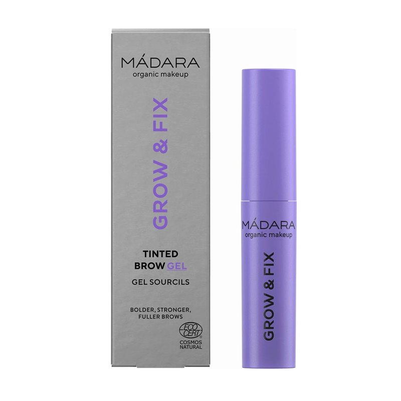 Mádara Madara Grow y Fix Tinted Brow Gel 04 Ash Brown 1un - unisex