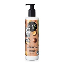 Organic Shop Macadamia y Avocado Gel De Baño 280ml - unisex - Teknashop Ltd