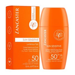 Lancaster Sun Sensitive Fluido Bronceador Luminoso Spf50 30ml - unisex