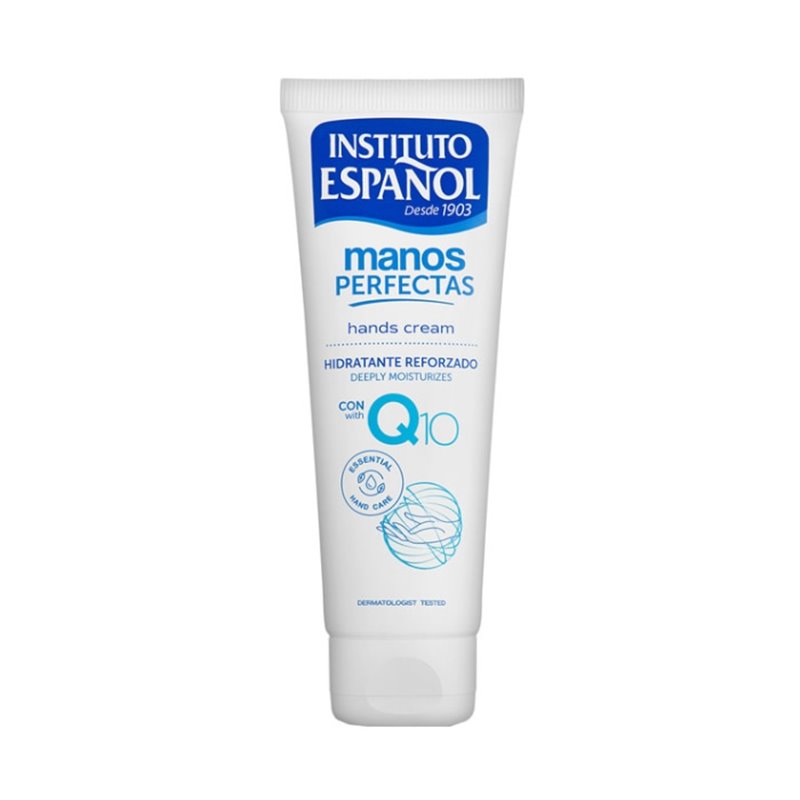 Instituto Español Hands Cream Deeply Moisturizes With Q10 75ml - unisex - Teknashop Ltd