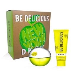 DKNY Be Delicious Eau De Perfume Spray 100ml Set 2 Pieces - woman