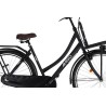 Sturdy 28 Inch 53 cm Women Coaster Brake Matte black/Black