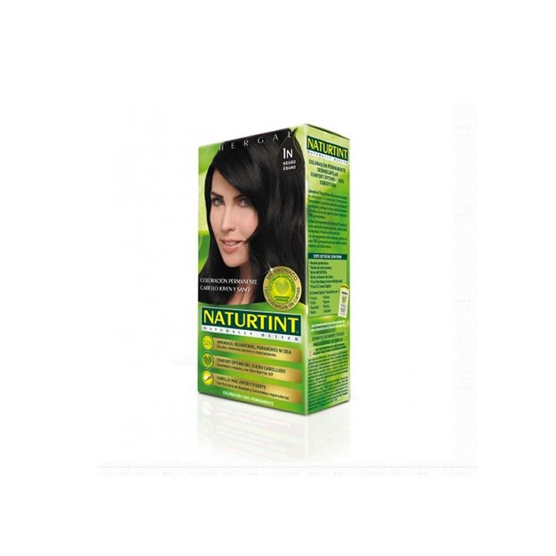 Naturtint 1N Ammonia Free Hair Colour 150ml - unisex