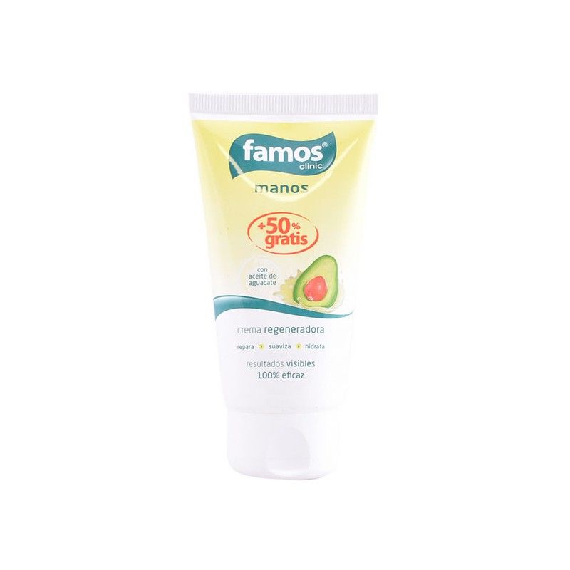 Famos Regenerating Hand Cream Avocado Oil 75ml - unisex