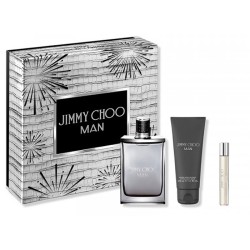 Jimmy Choo Man Eau De Toilette Spray 100ml Set 3 Pieces - unisex