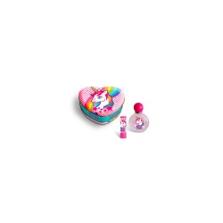 Cartoon Lorenay Unicorn Love Estuche Corazon Edt 50ml Lipstick - unisex