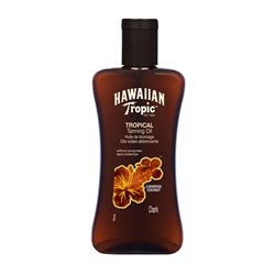 HAWAIIAN TROPIC TANNING OIL 200ML;UNISEX