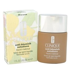 CLINIQUE ANTI-BLEMISH SOLUTIONS LIQUID MAKEUP 06 FRESH SAND 1UN;MUJER