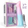 Dildo Dildo with Vibration and Suction Cup Gradient Colour 17 cm