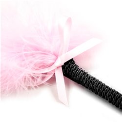 Feather Tickler with Bow 25 cm Pink