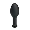 Anal Plug Black with Ball