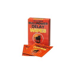 Bull Power Wipes Delay 6 x 2 ml