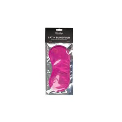 Pink Satin Eye Mask