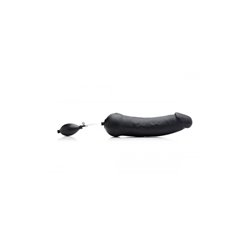 Inflatable XL Dildo Black