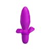 Butt Plug with Vibration Fitch Purple