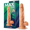 Zane Realistic Dildo with Testicles Flesh 7,6 - 19.5 cm