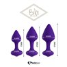 Bibi Set of 3 Butt Pulg Purple