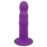 Double Density Dildo with Vibration Hitsens 3 7 S03 M Purple