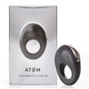 Vibrating Penis Ring Atom Black