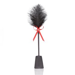 Feather Tickler and Paddle 36 cm Red/Black