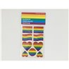 LGBT+ Pride Sheet of Temporary Tattoos