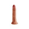 Triple Density Dildo 7 Caramel