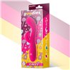 Cakey G-Spot and Rabbit Vibe USB Silicone Fuchsia