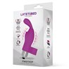 Fingyhop Vibrating Bullet with Rabbit Silicone Purple