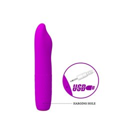 vibe and Rotator Burke Silicone 10.6 x 3.6 cm