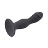 Strap-On with Dildo Rumpy Silicone Black